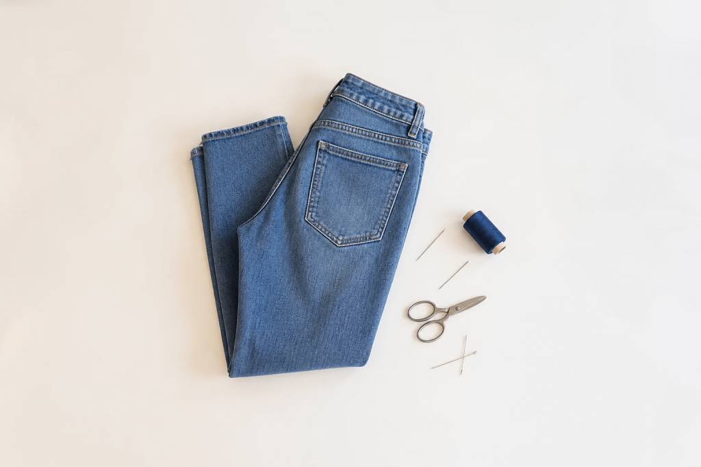 Retouche jeans : comment ajuster un pantalon facilement et proprement